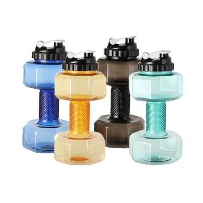 2.2L フィットネスダンベルカップ クリエイティブなスポーツボトル パーソナリティと成人向けに適用されます