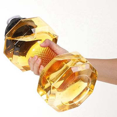 2.2L ダンベル形水瓶 フィットネス運動 容量大 持続可能
