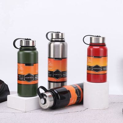 1500ml 隔離式 ダブル ウォール トンブル 高容量 ポータブル バキューム ボトル ハンドル