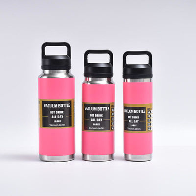 オーダーメイドロゴ 600ml 800ml ポータブルステンレス ワक्यूム 隔離水瓶 キッズ ジム フラス