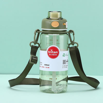 700ml と 830ml ジム ガロン スポーツ 水瓶 時間マーカー BPAフリー 再利用可能なプラスチック トリタン