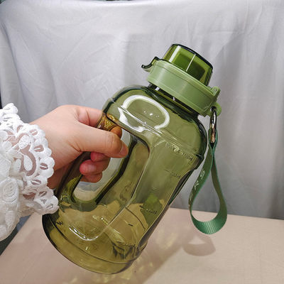 1200ml Bpa フリー 広口 ジム キッチン用 モチベーション用 プラスチック水瓶