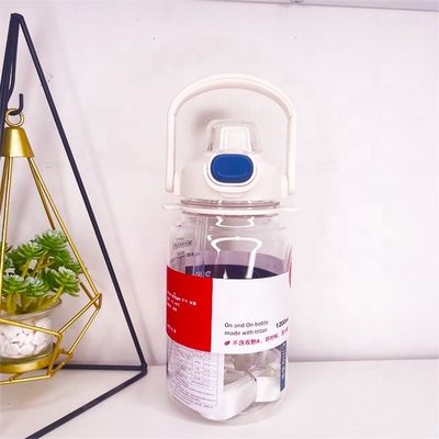 297g プラスチックのスポーツ用 繰り返し使用可能な動機付け用 グラディエントボトル トライタン 水瓶