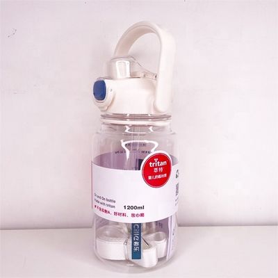 297g プラスチックのスポーツ用 繰り返し使用可能な動機付け用 グラディエントボトル トライタン 水瓶