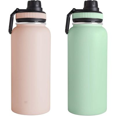 適用可能なすべての人は,BPAフリー蓋付きの32OZステンレスステールスポーツ水瓶を楽しむことができます