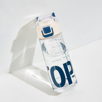 フィットネス愛好家は2つの蓋とキャップでカスタマイズされたプラスチック水瓶