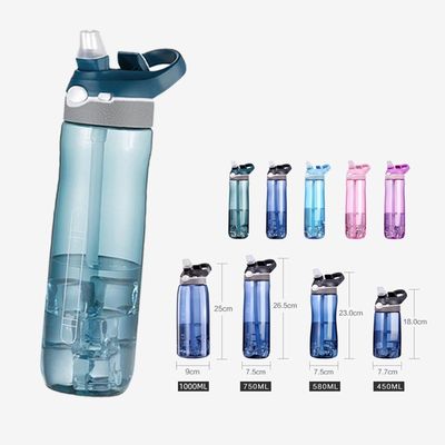 750ml / 25oz容量 ピンクトライタン水瓶 ジム愛好家の持続可能な選択