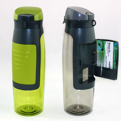 貯蔵 750ml 容量 ポータブル スポーツ プラスチック 飲料水 ボトル カード 収納