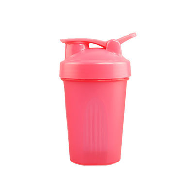 お客様のロゴ ジムシェイカー 400ml 600ml ジムスポーツ 水瓶 プラスチック プロテインシェイカーカップ