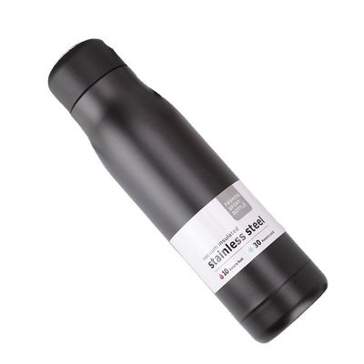 カスタムロゴ 400ml/500ml ステンレス鋼 熱瓶 旅行カップ 双壁隔熱