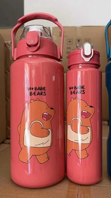 このタイムマーカーのモチベーションのプラスチック水瓶で モチベーションと水分を保つ