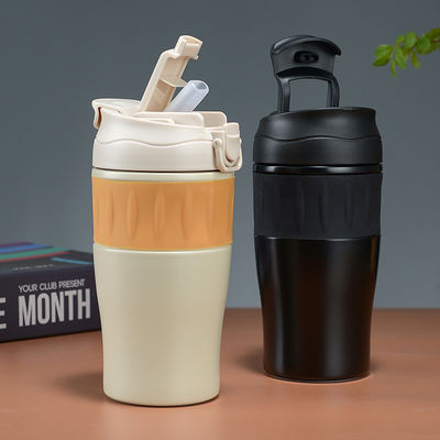 ミニマリストデザインスタイル 500ML 隔熱コーヒーカップ 携帯ステンレス水瓶