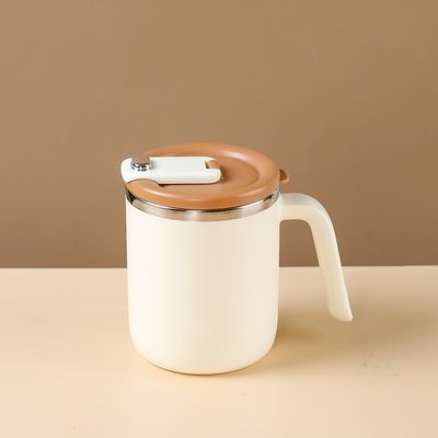 オーダーメイドデザイン 500ml 広口とハンドルを持つ持ち運び可能なステンレス鋼水瓶