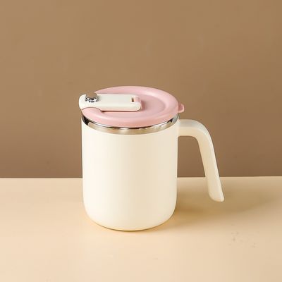 オーダーメイドデザイン 500ml 広口とハンドルを持つ持ち運び可能なステンレス鋼水瓶