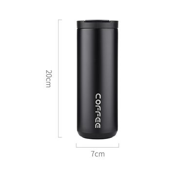 350/500ml 304 ステンレス スチール ポータブル 掃除 隔離 コーヒーカップ 旅行 水瓶