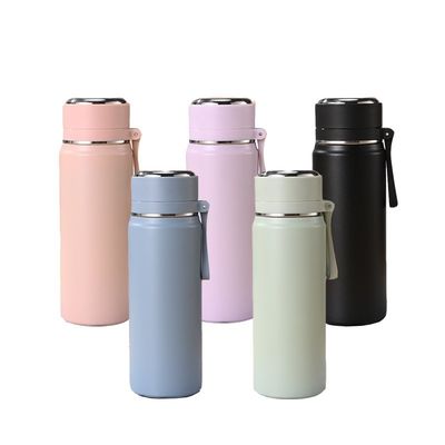 カスタムロゴ 500ml 316 ステンレス スチール 水杯 漏れ防止 絶縁 スポーツ ジム