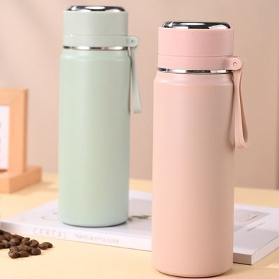 カスタムロゴ 500ml 316 ステンレス スチール 水杯 漏れ防止 絶縁 スポーツ ジム