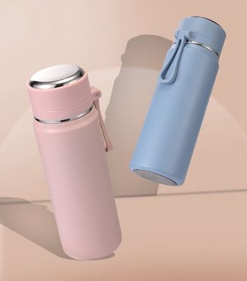 カスタムロゴ 500ml 316 ステンレス スチール 水杯 漏れ防止 絶縁 スポーツ ジム