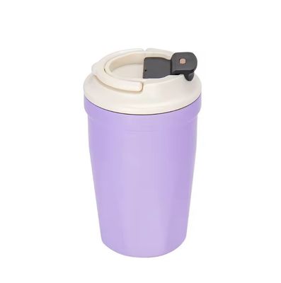 ステンレス コーヒー カップ 420ml 密閉 防水 蓋付き カスタム 旅行 ボトル