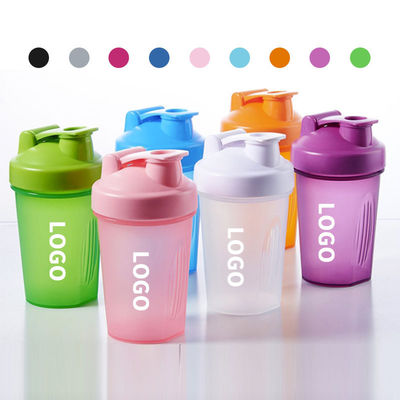 人気 小型 400ml グリッター プラスチック シャイカーのボトル 泡茶と屋外スポーツ