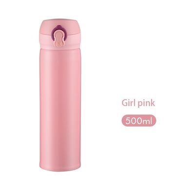 ポータブル 防水 サーモス 水瓶 400ml/500ml 容量 真空瓶 サーモス
