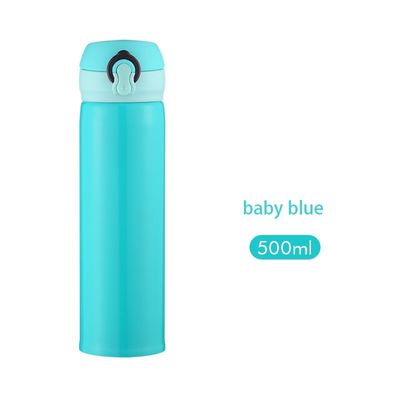 ポータブル 防水 サーモス 水瓶 400ml/500ml 容量 真空瓶 サーモス