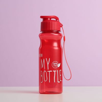 500ml プラスチック製の水瓶 卸荷 持ち運び可能な透明な飲み物カップ 備品用