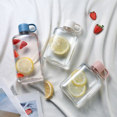 オーダーメイド ロゴ 受け入れられる 500ML 360ML 立方形 広形 屋外スポーツ用 水瓶