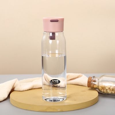 550ml Bpaフリー 防漏プラスチック蓋 繰り返し使用可能な飲み物 トライタン 水瓶 走るのに最適