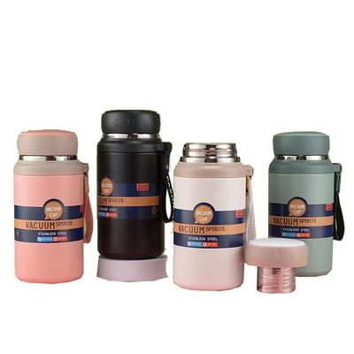 持ち運び可能な316ステンレス鉄 750ml/1000ml 屋外スポーツ用 大容量サーモスカップ