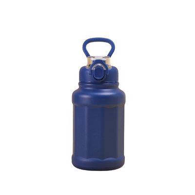 アウトドアスポーツステンレス鋼真空サーモスカップ 700ml 大容量とストロー