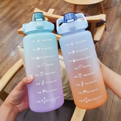 グラディアント カラー 大容量 凍った水カップ 草のカップ 屋外での冒険に最適