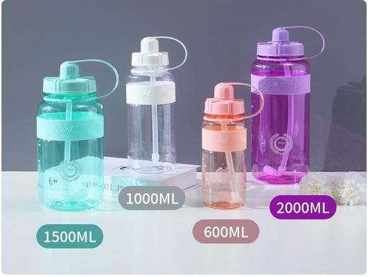 ユニセックス 直接飲酒 1000ml BPAフリー トライタン モチベーションジム 時間マーク付き プラスチック水瓶