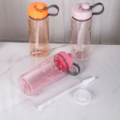 TOUR カスタマイズされたロゴ 方形 飲み物 ボトル 凍結 漏れ防止 プラスチック 方形 水瓶
