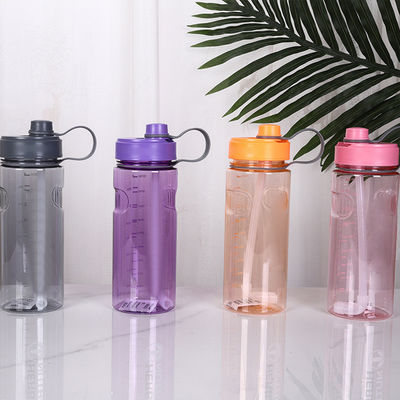 TOUR カスタマイズされたロゴ 方形 飲み物 ボトル 凍結 漏れ防止 プラスチック 方形 水瓶