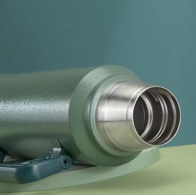 1L 水瓶 屋外 登山 キャンプ 隔熱 防水 ステンレス 鉄熱器