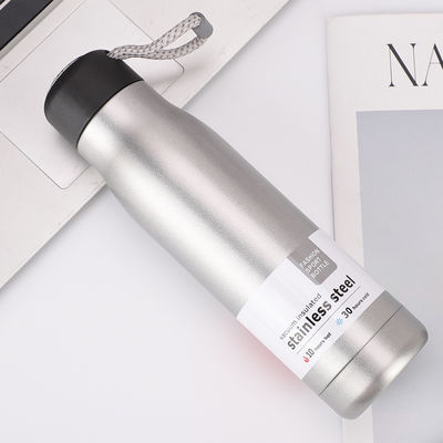 400ml/500ml モダンデザイン ステンレス 鋼 双壁 絶縁 スポーツ 水瓶