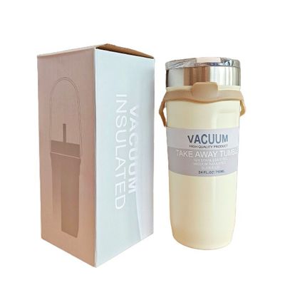 カスタマイズされた色 直接隔熱ボトル ステンレス鋼 屋外旅行カップ 550ml/710ml
