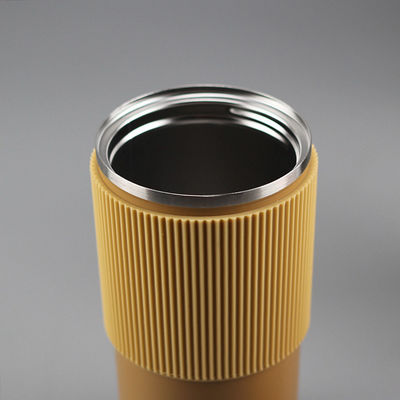 オーダーメイド モダン ドリンクウェア型 MUGS 450ml ポータブル 絶縁型 ステンレス コーヒーカップ