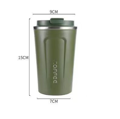 Tumbler 環境に優しいステンレス 旅行用コーヒーカップ 掃除用 隔熱式再利用用カップ