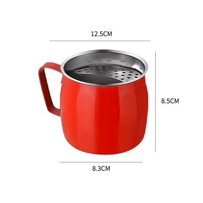 直接供給 ステンレス鋼304 ティーカップ 半月フィルター付き 携帯型食品級カップ
