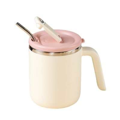 ステンレス鋼コーヒーカップ 500ml 再利用可能な水カップ 持続可能なオフィスと旅行のために