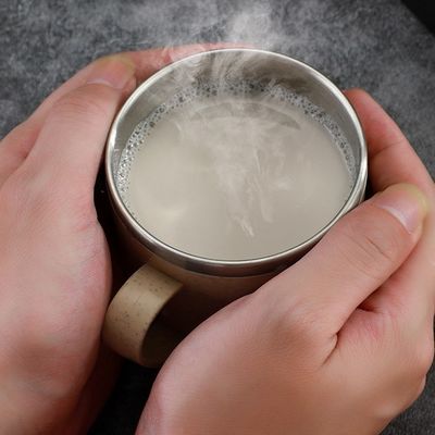 焼却防止用と茶飲料のためのポータブル220MLダブル層ステンレスステールカップ
