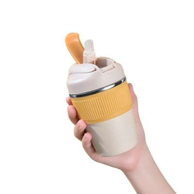 350ml/480ml 生産容量 316 ステンレス鋼水瓶 シリコン袖付き