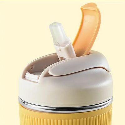 350ml/480ml 生産容量 316 ステンレス鋼水瓶 シリコン袖付き