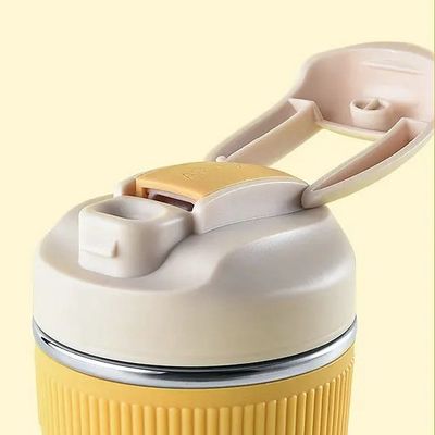 ポータブルデザインスタイル 350ML 480ML ダブルウォールステンレス鋼コーヒーカップ