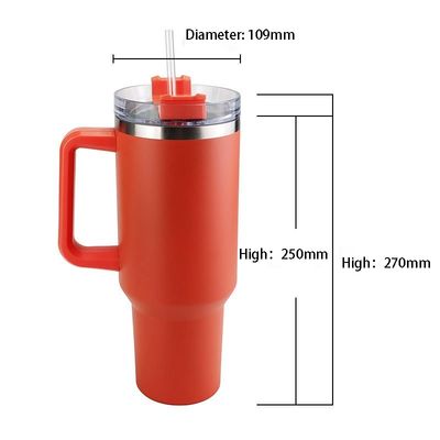 CLASSICデザインスタイル 40ozステンレスステール オートドアタンブラー
