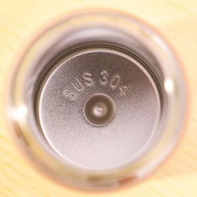 真空 304 ステンレス 断熱水瓶 280ML 携帯 クリエイティブな 木の穀物