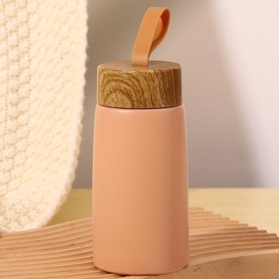 クリエイティブな木の穀物デザインの小容量隔熱カップ