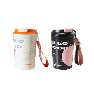 絶縁式 不鋼 旅行 コーヒー カップ トンブル カップ 再利用 漏れ防止 380ml 510ml
